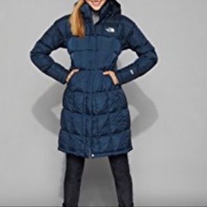 The North Face Blue Metropolis Puffer Jacket XS